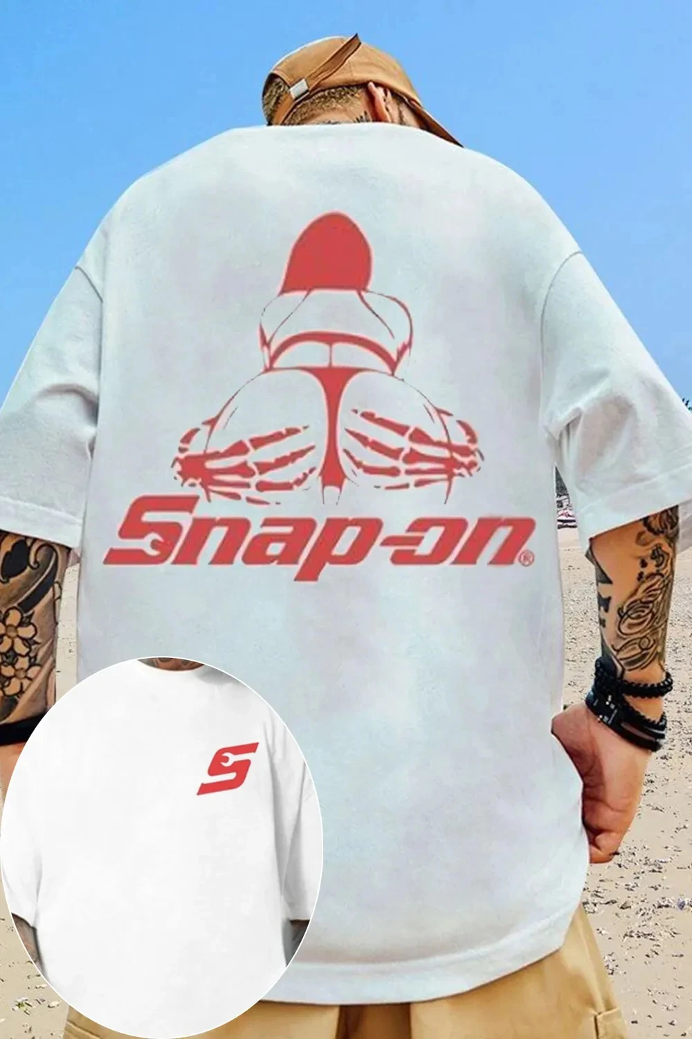 Limited 2026 Snap on-s Graphic TShirt Mens Womens Cotton Tee Summer Casual Short Sleeve Round Neck Clothing Unisex Tops