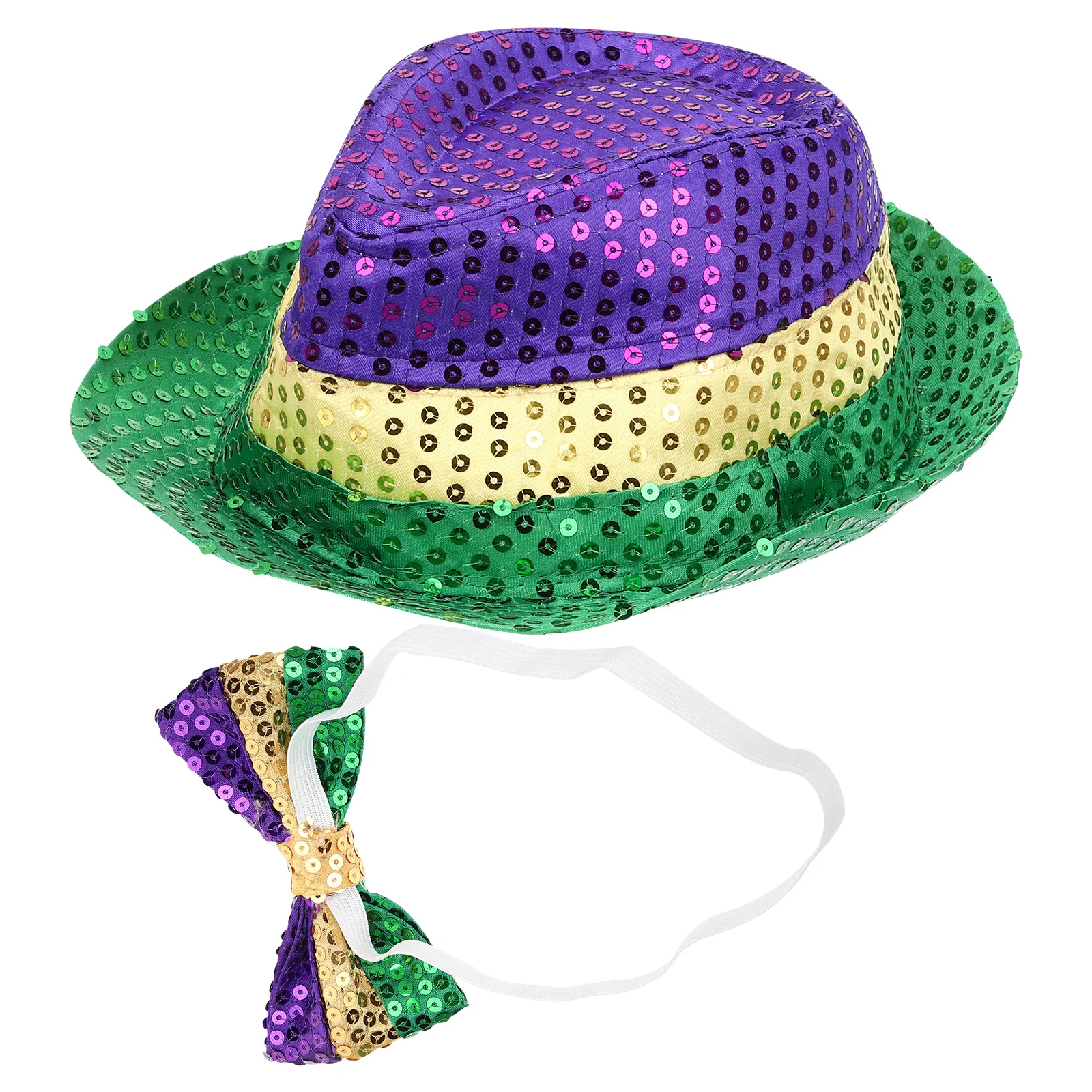 

1 комплект, праздничный карнавальный костюм, комплект, шляпа с блестками, галстук-бабочка, товары для вечеринок, декоративный реквизит для фотосессии, комплект карнавального костюма