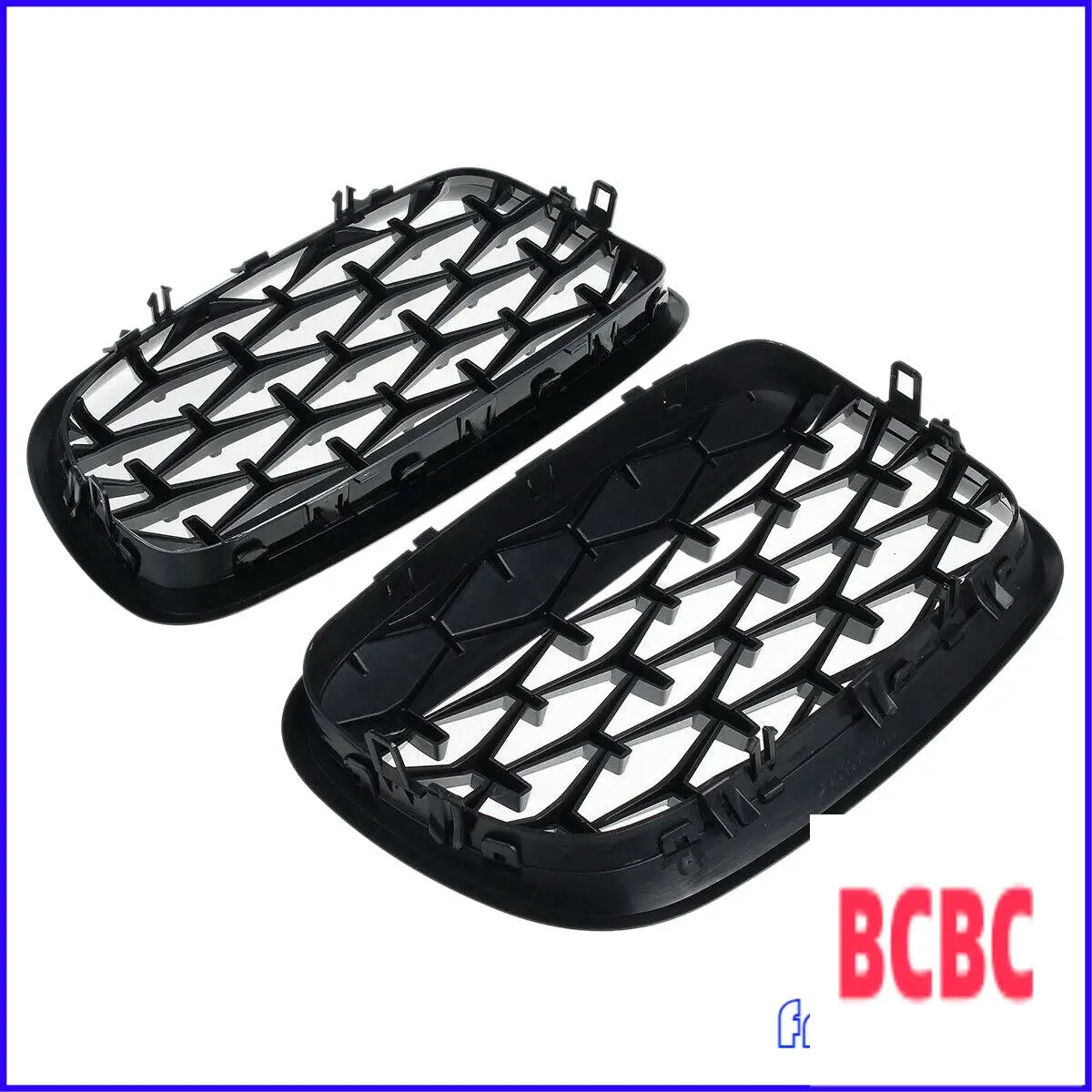 

BB-Car Diamond Grills Front Kidney Grill Chrome Mesh Grille Car Accessories For BMW E70 E71 E72 X5 X6 2007-2013