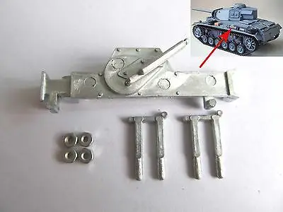 

In Stock Mato 1/16 German Panzer III RC Tank Metal Lifting Jack With Fixer MT091 TH00783