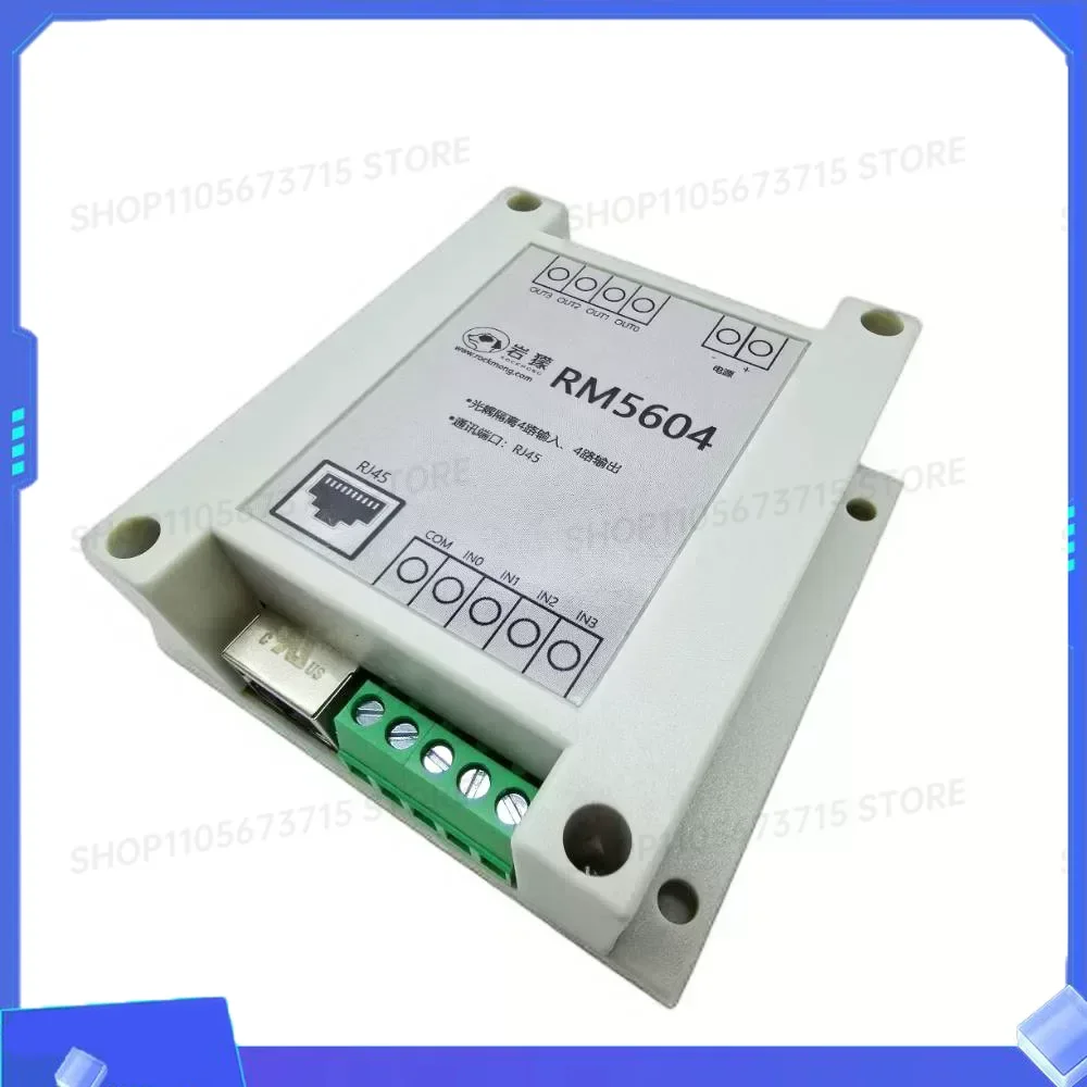 4 In 4 Out Digital IO Converter Module Ethernet RJ45 Modbus TCP MQTT For Windows Linux Android C# Python Java LabView Examples