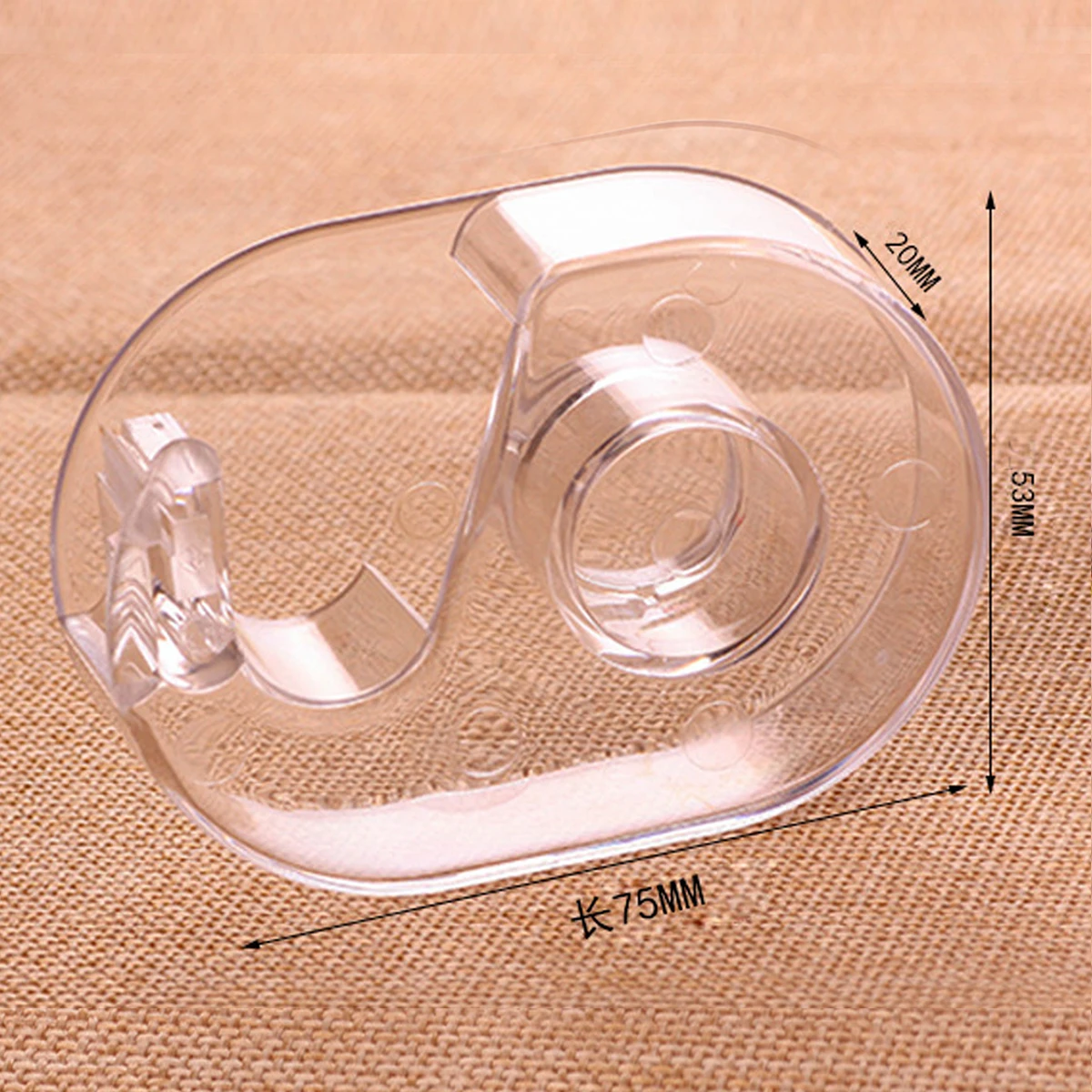 Portable Paper Tape Cutter 1.5CM Hand Tape Holder Storage Cutting Seat Cute Tape Dispenser Washi Tape Holder