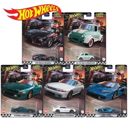 GJT68 Hot Wheels 1/64 BOULEVARD GR SUPRA NISSAN SKYLINE GT-R BNR32 FIAT 500 3000GT VR-4 COUNTACH LPI 800-4 Metal Model Toy