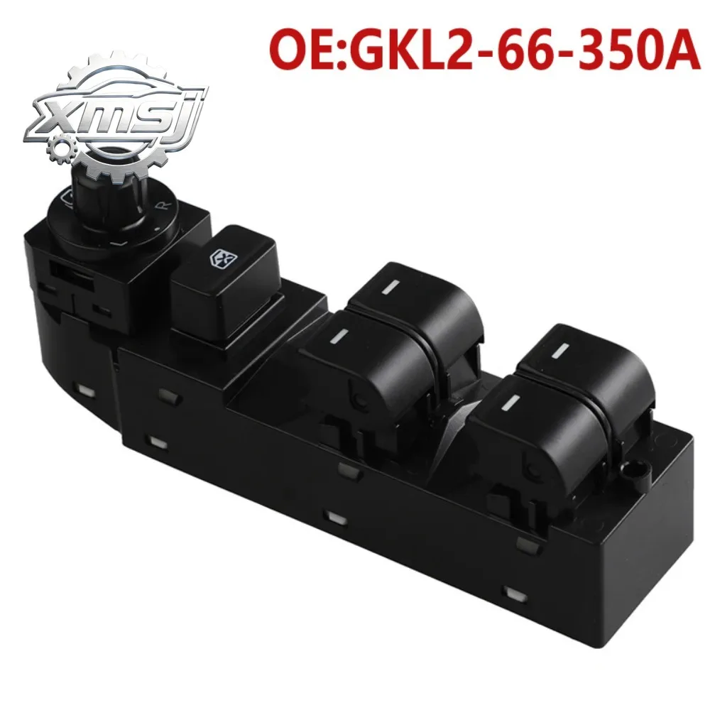 YAOPEI - Interruptor de control de ventanillas eléctricas para coche Mazda, pulsador maestro de control de ventanas eléctricas, para