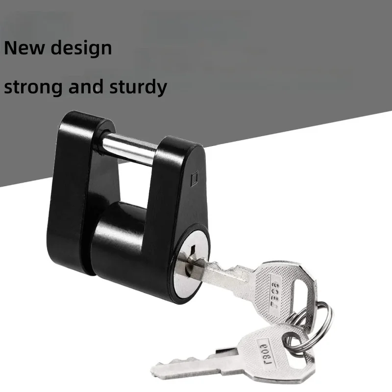 

Trailer Accessories 1/4 Inch Zinc Alloy Universal Truck RV Trailer Lock Hitch Lock Tow Truck Connector Lock Kit