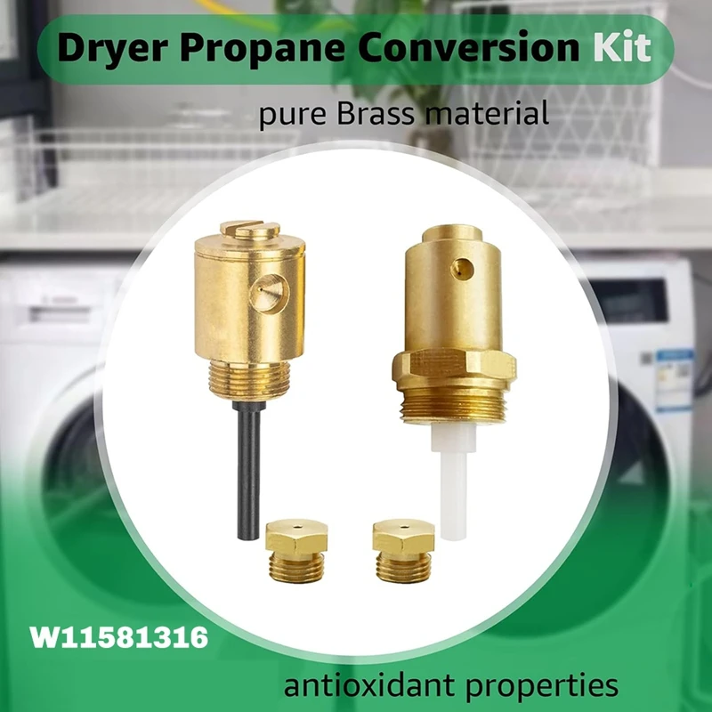 W11581316 Dryer Propane Conversion Kit For Liquid Propane Conversion Dryers 29 Inches Standard