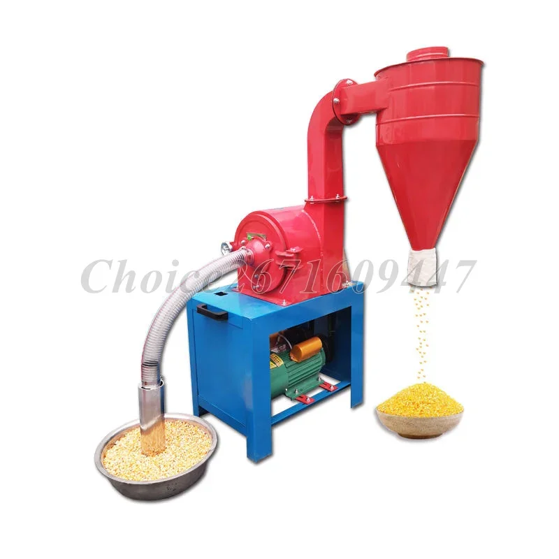 Self Suction Type Portable Maize Grain Corn Powder Milling Grinding Machine Feed Hammer Crusher Corn Pulverizer