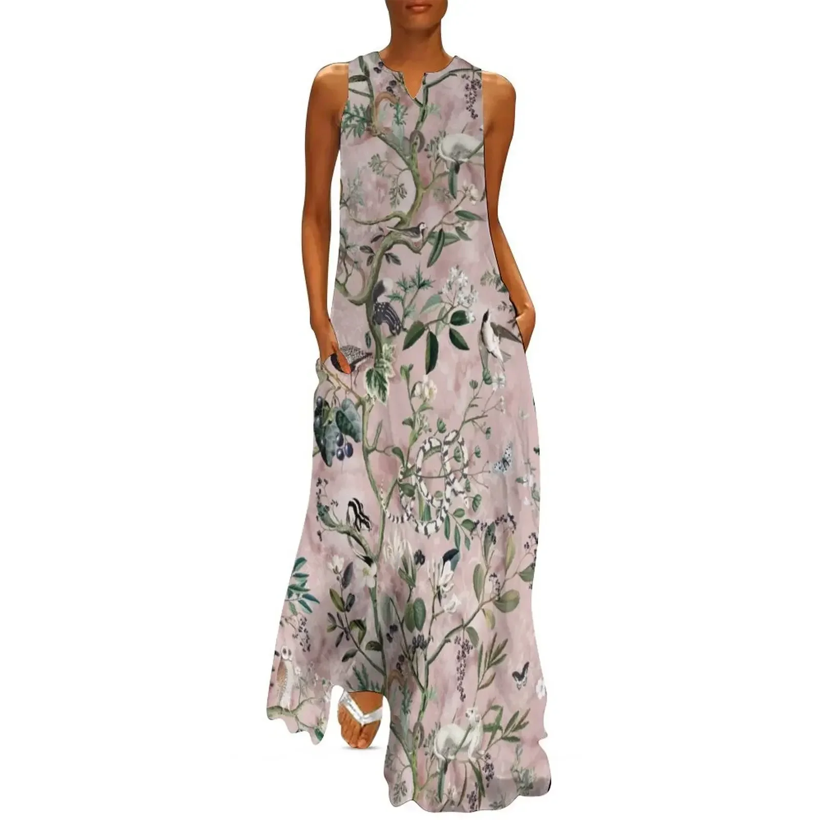 

Wild Future pink Long Dress dress women summer 2025 woman dress women clothes cute