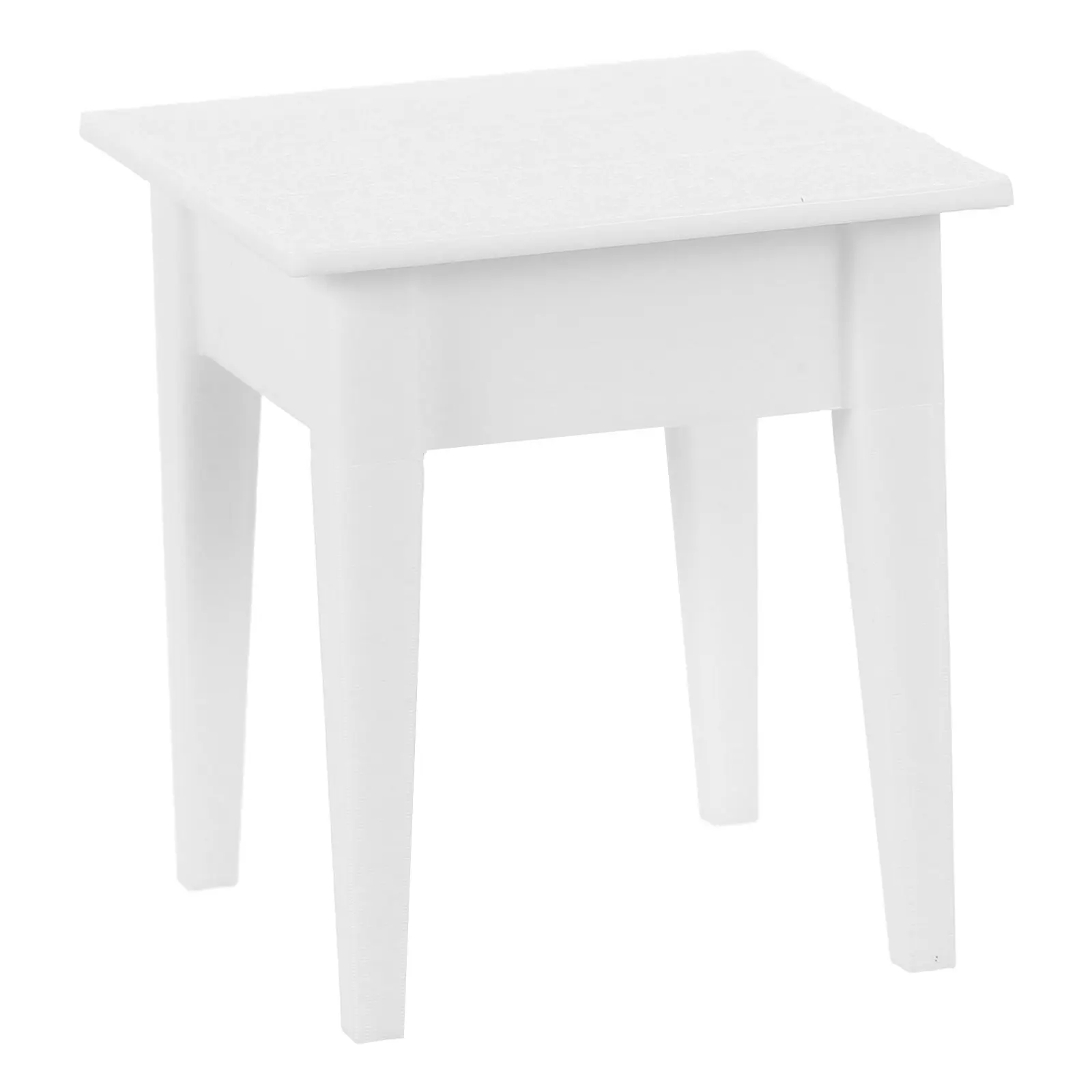 

Miniature 1:12 Scale Bedside Table Vintage Bedroom Nightstand End Table Dollhouse Bedroom Furniture Accessory Miniature Dresser