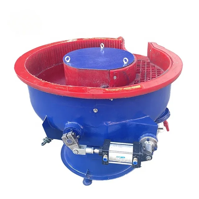 

Factory Sale Tub Tank Vibratory Polishing Machine for Batch Finishing Processing and Deburring with Pneumatic Separation