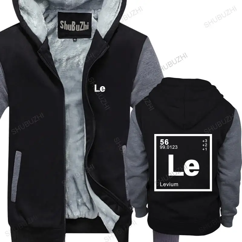 

cotton man hoodies winter jacket LEVI Periodic - Mens hoodies - Geeky / Chemistry Mans Unique warm coat men shubuzhi sweatshirt