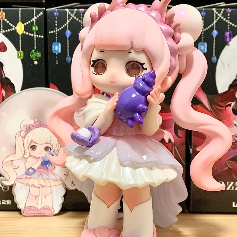 Nova ziyuli v5 deslumbrante gem série caixa cega requintado desktop coleção ornamentos caixa mistério brinquedos na moda bonito presente de aniversário