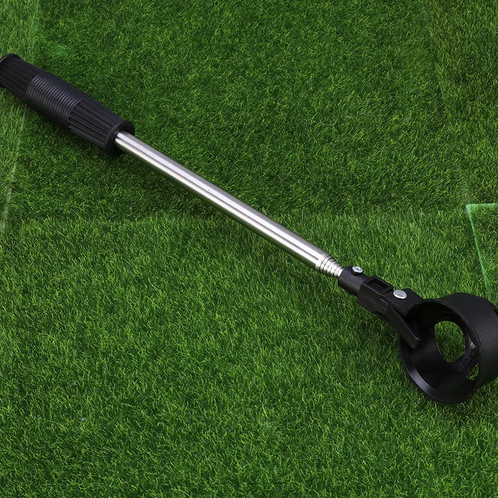 Golfs Ball Retriever Stainless Steel Telescopic Stretchable Scoop Picker Lightweight Reliable Up Tool for Training Practice