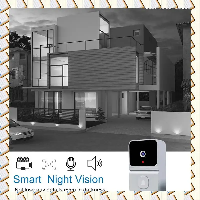 A14M Video Doorbell Tuya Security Doorbell กล้อง CHIME Cloud Storage Night Vision สมาร์ทวิดีโอประตู Bell B