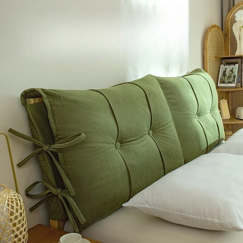 Headboard Backrest Padded Anti-collision Cover Washable Modern Nordic Bedroom Home Decoration Cushion Ornaments Accessories