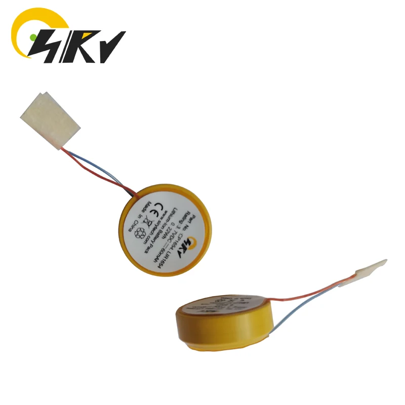 LIR1654 3.7V 60mAh Button Battery For TWS Earphone For Wireless Bluetooth Headset CP1654 Lithium-ion Battery