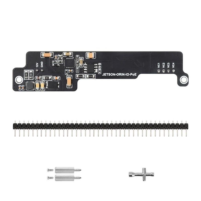 

Небольшая плата расширения 652F Power over Ethernet (PoE) для материнских плат Orin