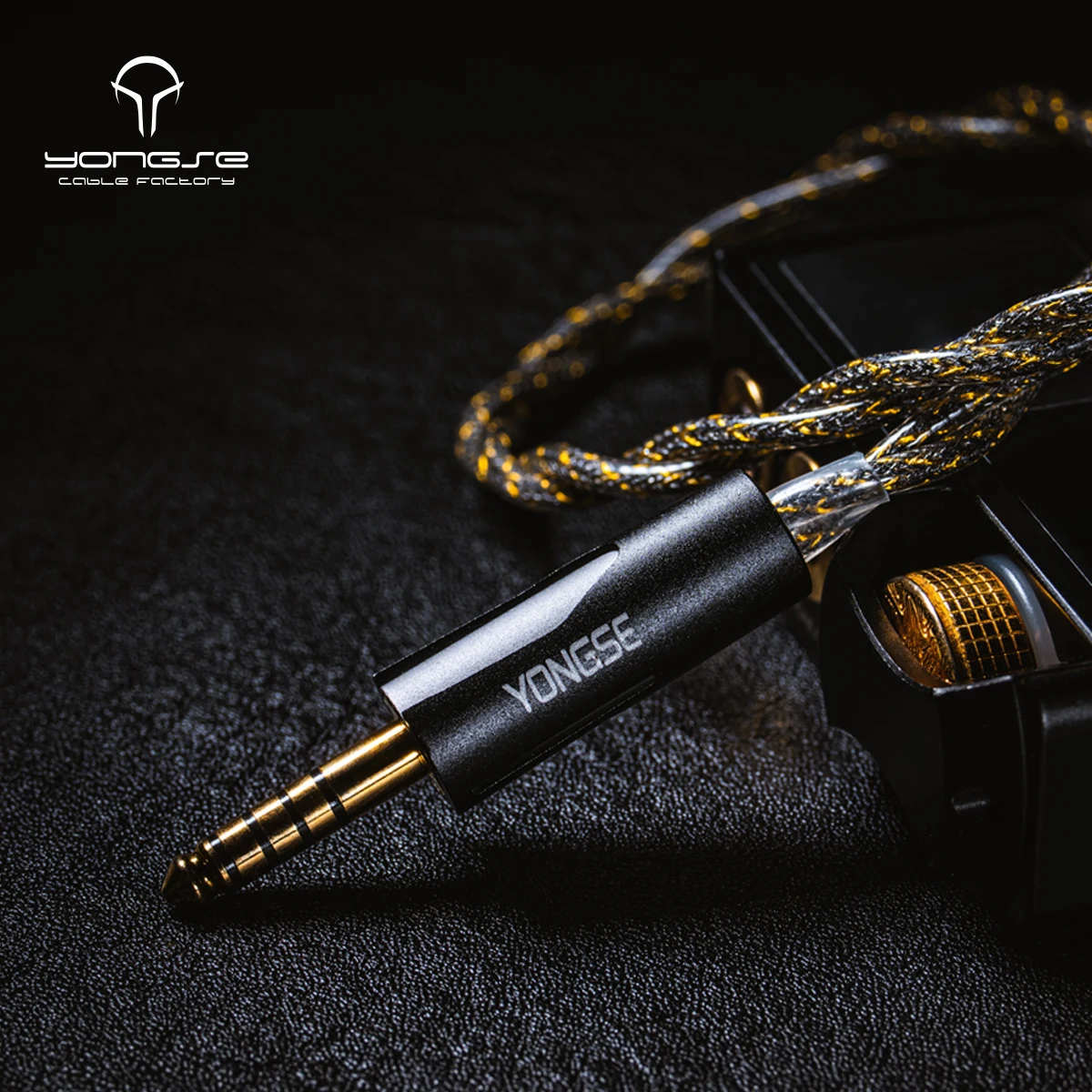 Yongse SpectraX High Quality Litz Pure Silver+OCC Mixedly Braided Coaxial Earphone Cable