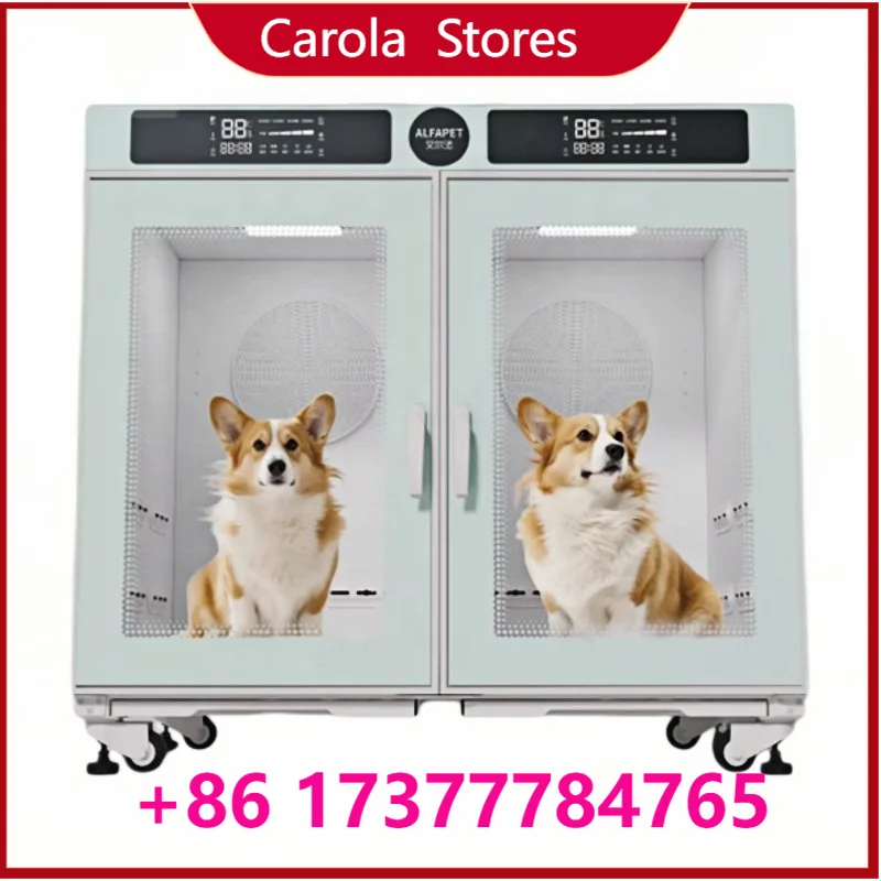 Luxury Automatic Metal Pet Dryer Box, Color Dog Cat Drying Cabinet for Grooming Salon