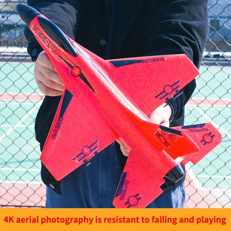 RC Foam Aircraft F16 Rc Plane 2.4G Radio Control Glider Remote Control Fighter Glider Airplane EPP Foam Wiht 4K Camera Toys view 5