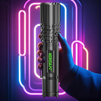 High Power LED Flashlight Type-C Rechargeable Torch Hand Lantern 18650 For Camping Outdoor  Emergency Use ﻿headlamp bright light