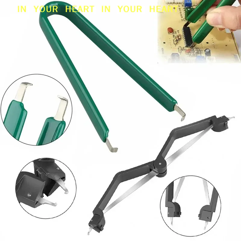

U Type Ic Chip Extractor Machine Clip Voor Rom Extractie Removal Puller Repair Tool Dip Inkapseling Anti-Statische Extractie