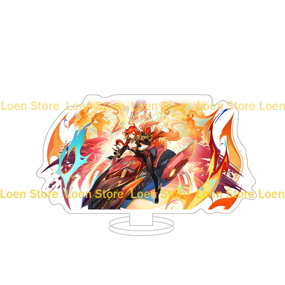 Loen Store Genshin Impact Official NEW character Chasca Ororon Xilonen Mualani Kinich Acrylic stand anime desk ornament   gift