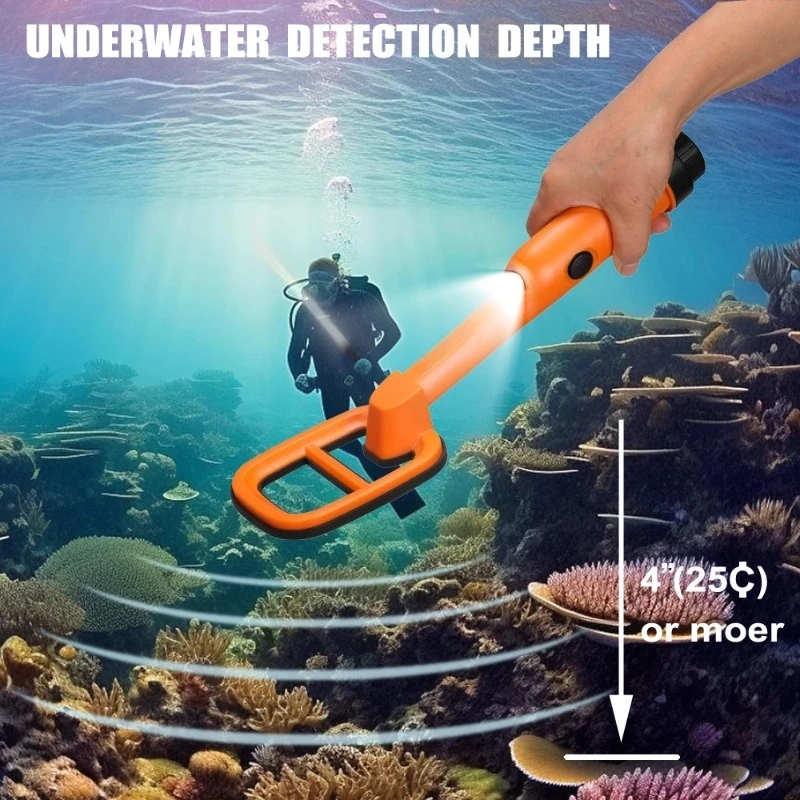 Underwater Metal Detector Waterproof - Wodoodporny podwodny wykrywacz metali, ręczny przyrząd