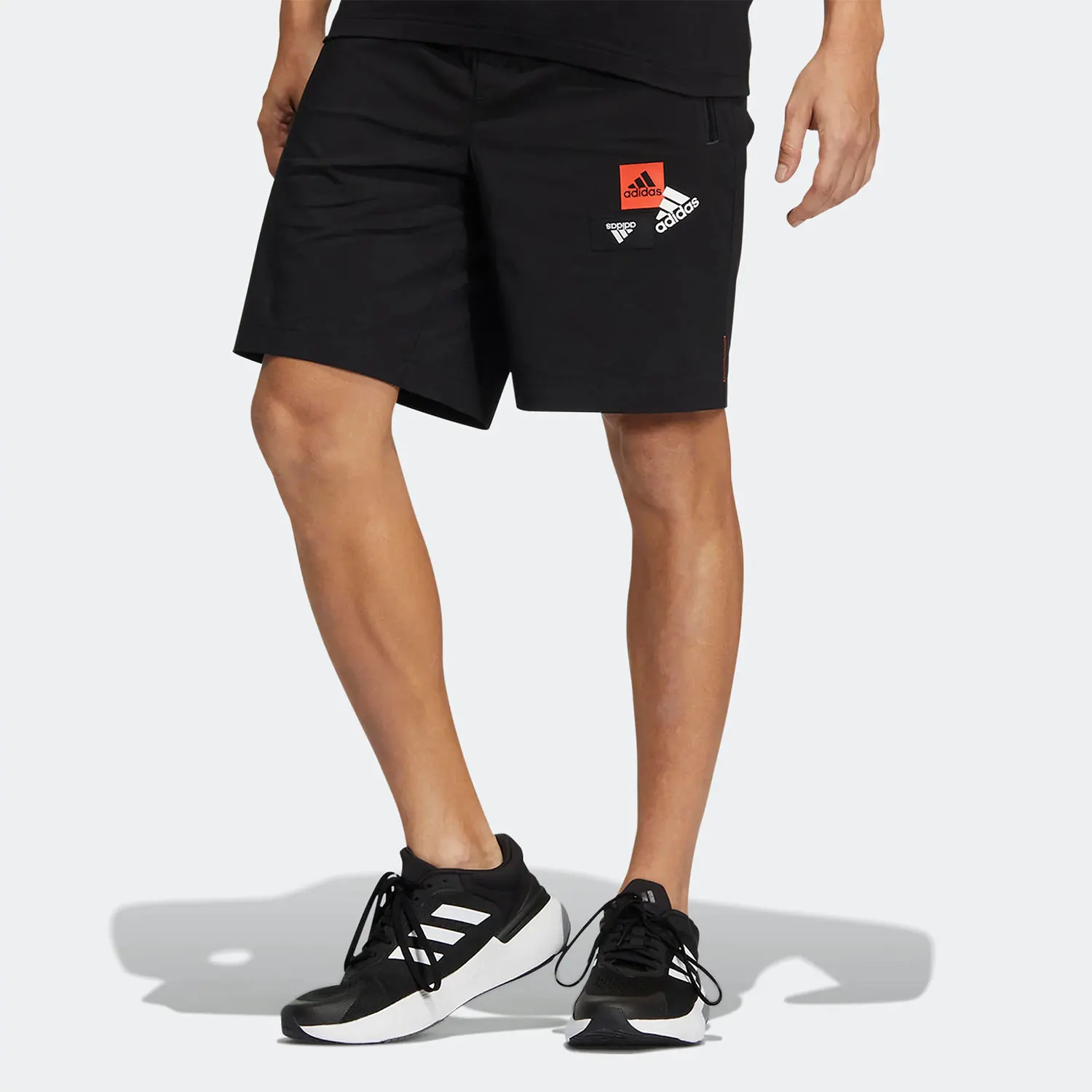 

Adidas official genuine new woven breathable men's sports casual shorts HM2972