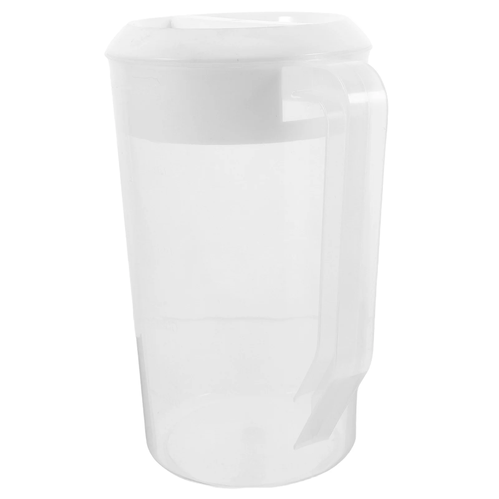 

Cold Water Bottle Juice Container Iced Tea Pitcher Mixing Kettle Milk Measurement for Fridge Travel Homemade Beverage