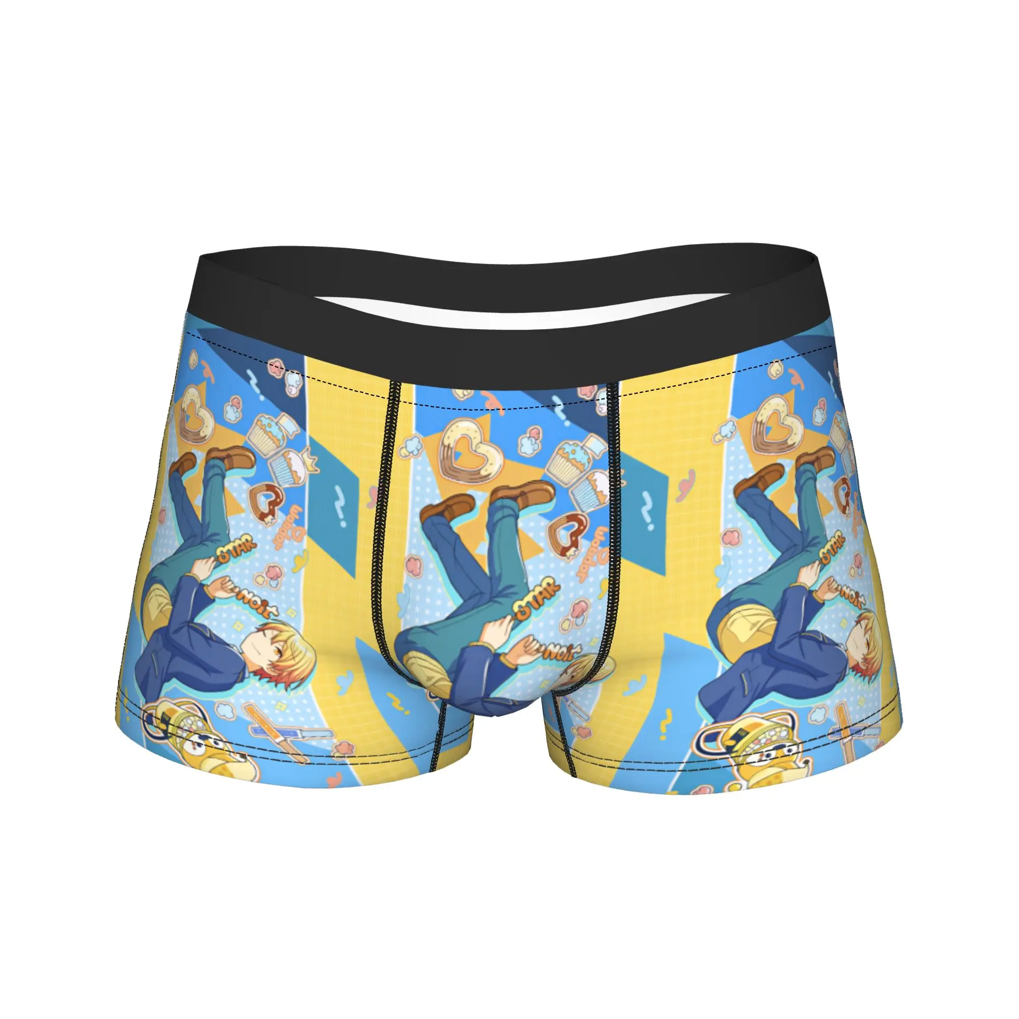 Project Sekai Rui Kamishiro Anime Game Underwear  Elastic Panties Design Boxer Brief For Males 3D Pouch Oversize Boxershorts