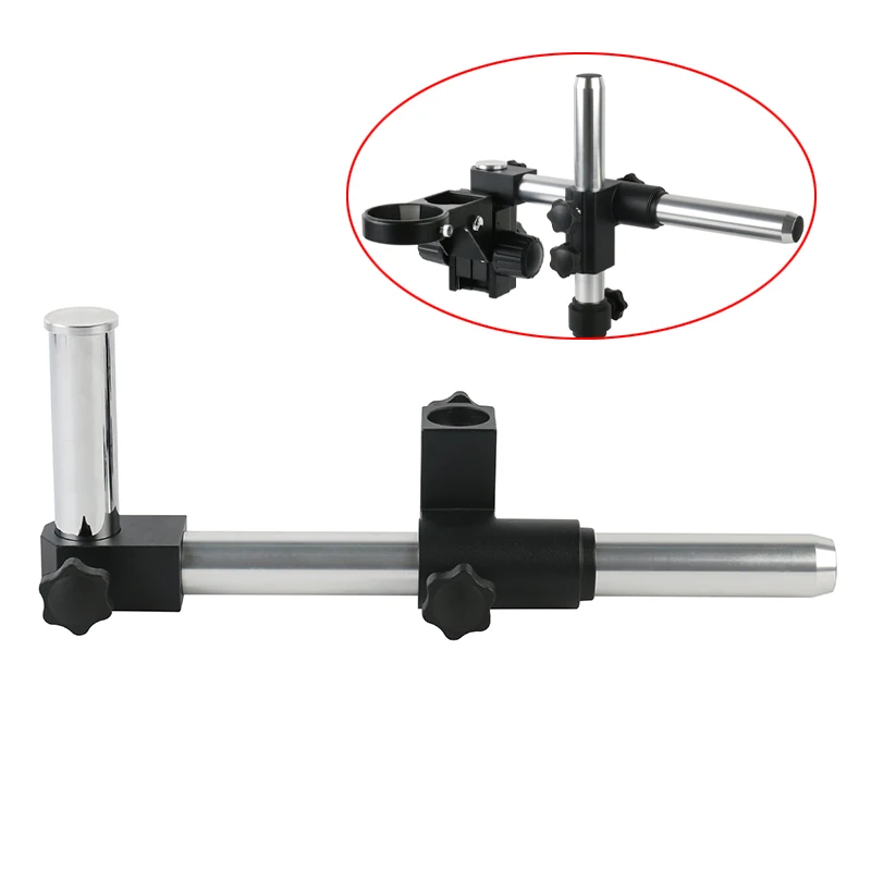 

Diameter 32mm Adjustable Metal Arm Multi-Angle Stages Holder Stand For Trinocular Stereo Microscope Industrial Camera