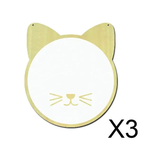 

Съемное акриловое настенное зеркало с веревкой, подвесной деревянный каркас, настенные украшения для спальни для детской комнаты