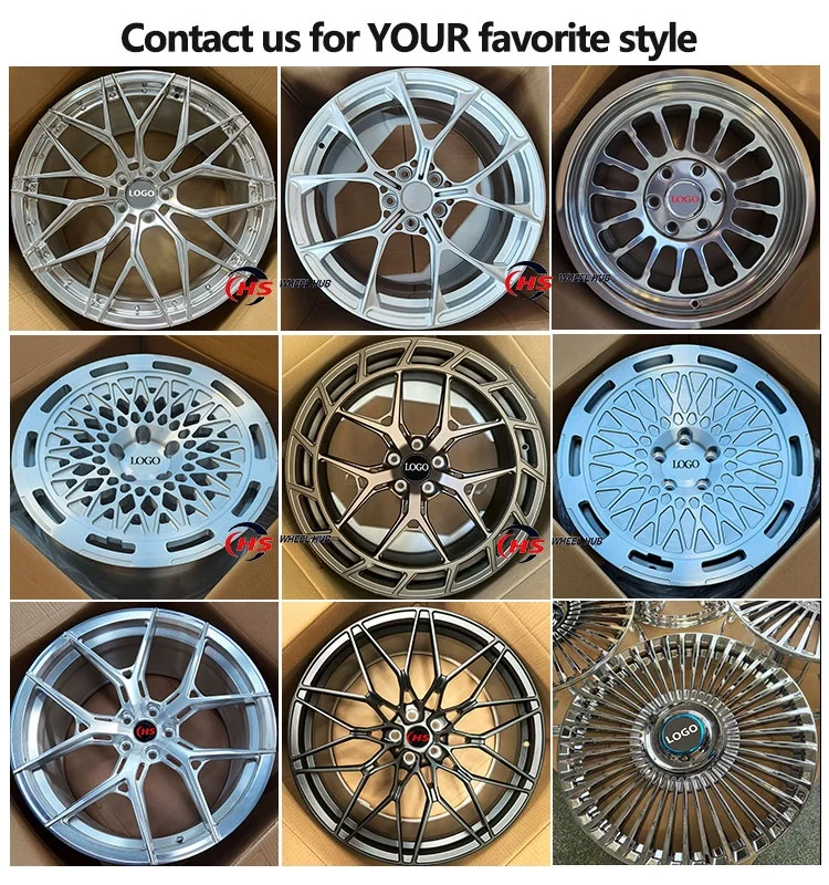 Custom Deep Concave 16-24Inch 5x112 5x120 5x114.3 Monoblock Custom Chrome Brushed Polished Car Racing Forged Wheels Rim Beadlock