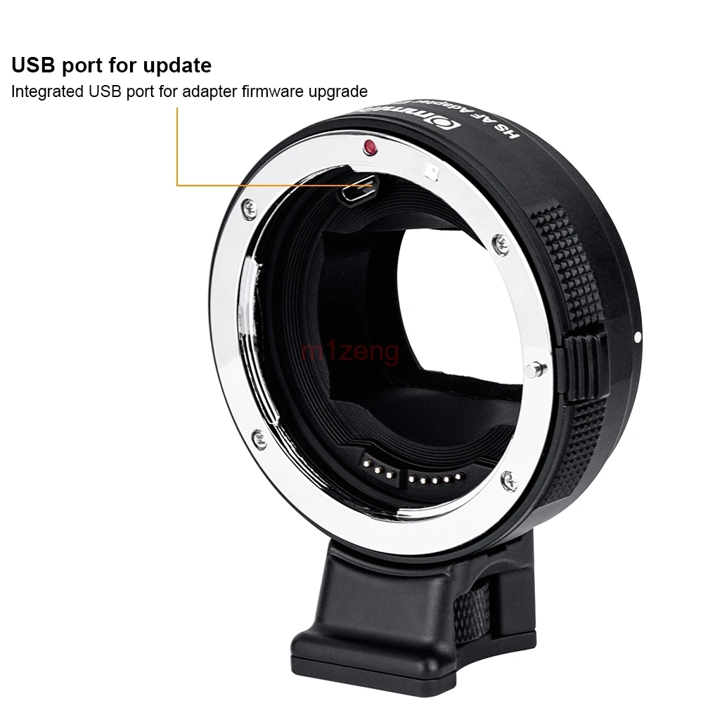 EF-NEX HS Faster auto focus Lens Adapter for canon EF Lens to sony E Mount Nex3c/5/5n/7 A6000 a6300 a6500 A7 a9 A7RII A7S camera