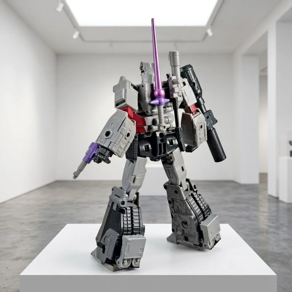 【Ready Stock】HasbroLicensed Transformation Toy Studio Series 86 40th Anniversary Battle Damaged MG MegaTank Leader Action Figure