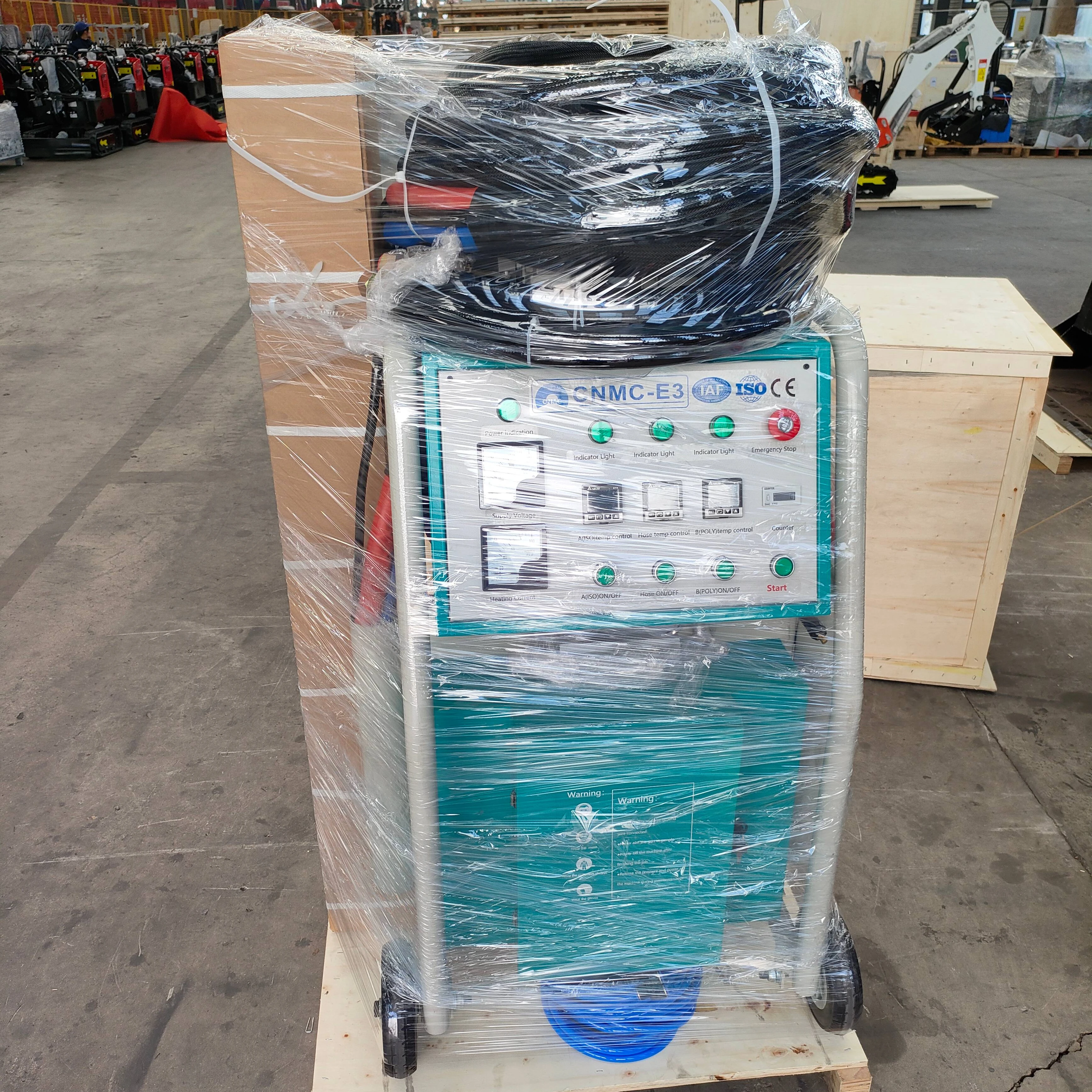 Customized Polyurethane Spray Foam Insulation Machine E3 Roof And Wall Spraying Best Selling
