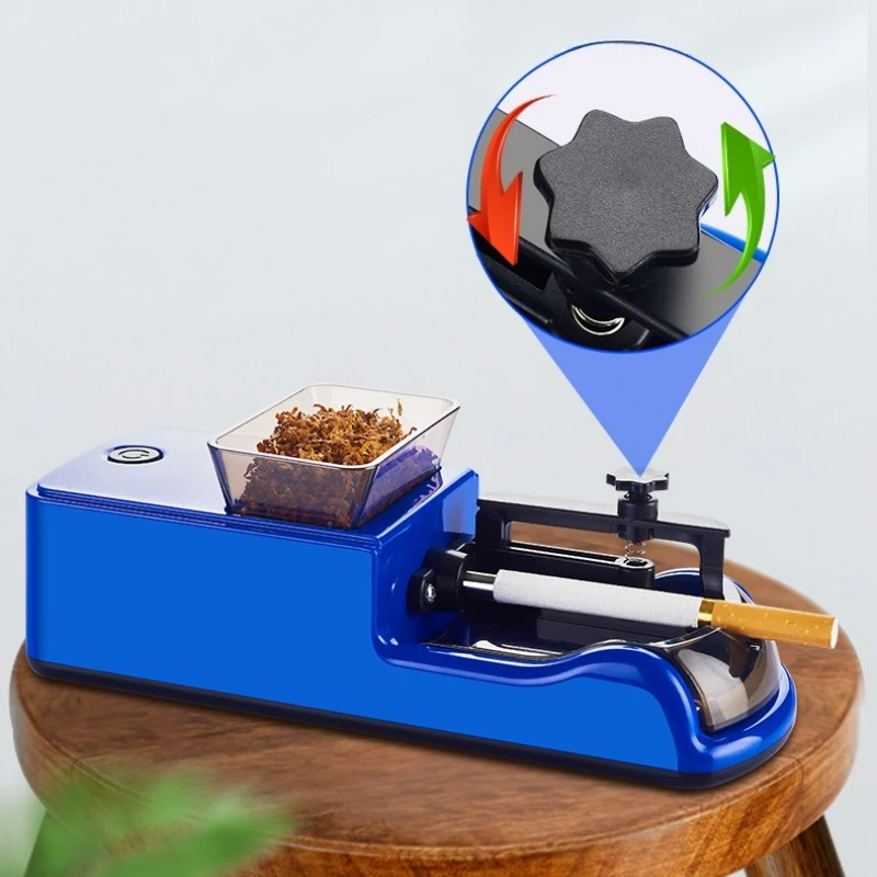 

Fully Automatic Cigarette Machine, Both Thick and Thin, Manual Household Small 8.0/6.5/5.5 Tyre-C Interface Cigarette Maker