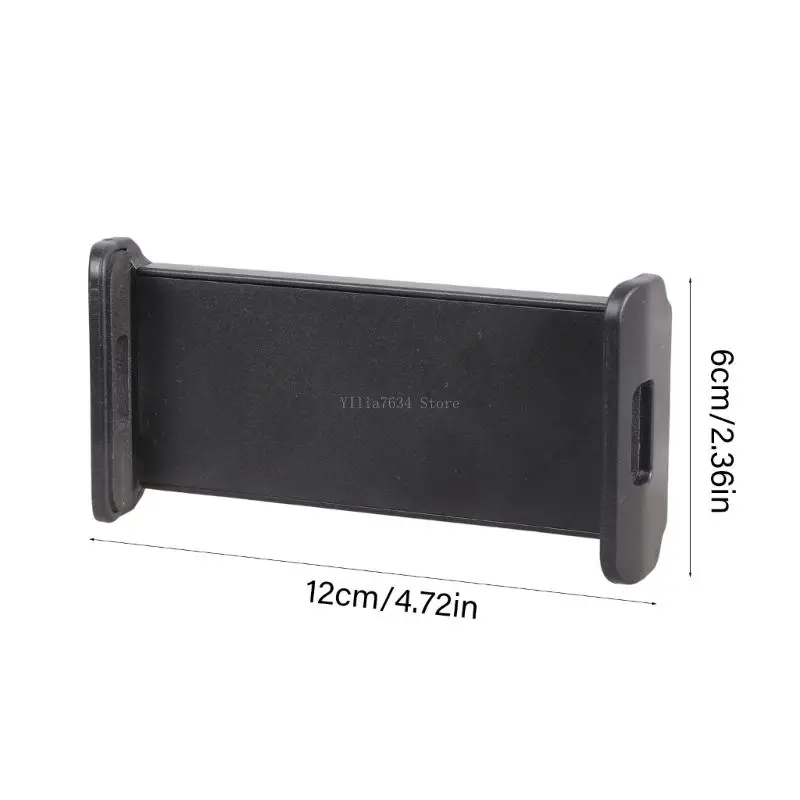 

2PCS 17mm Ball Joint Mounting Adapters for Phone and Tablets Clips Supporting 4-9.7Inch Screens Holders for Live Stream