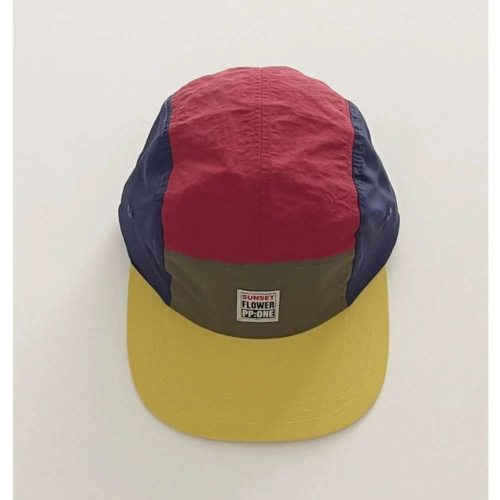 Retro Japanese Style Hip-hop Hats Thin Quick-drying Flat Brimmed Baseball Cap Breathable 5 Panel Sunscreen Hat Unisex image 5