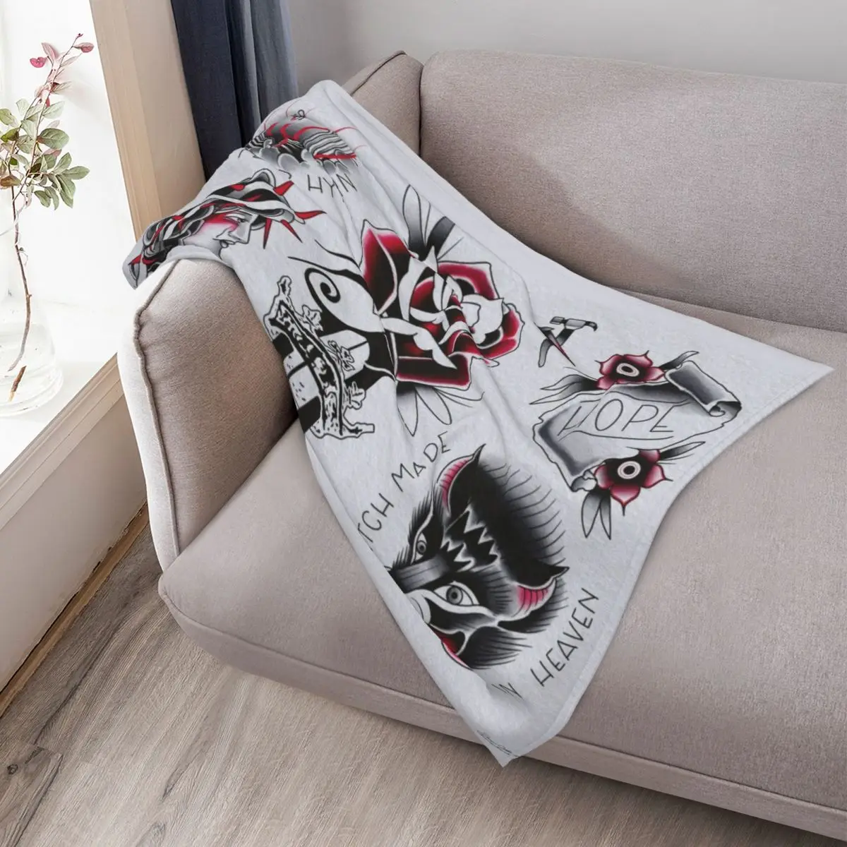 بطانيات رمي بشعار فرقة المهندسين المعماريين لسرير السرير والنزهات والبطانيات الصيفية #3