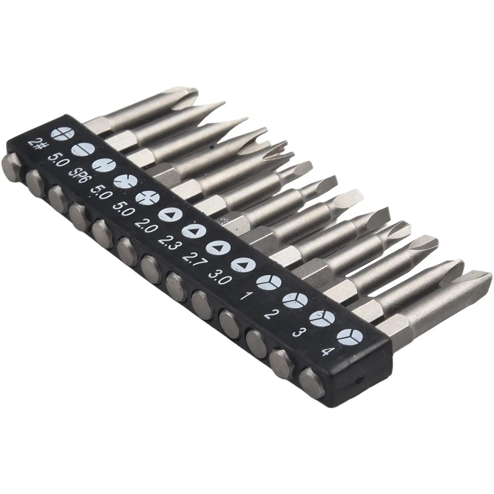 13pcs Special-shaped Screwdriver Set PH2 U Y Shape Triangle Screwdriver Bit 1/4in Inner Cross Three Points Screw Driver