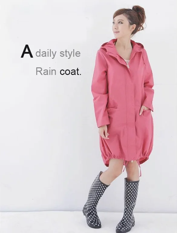 Tour Portable Rain Coat Women Raincoat Waterproof Light Girls Rain Jacket Lady impermeables para la lluvia mujer Direct Deal