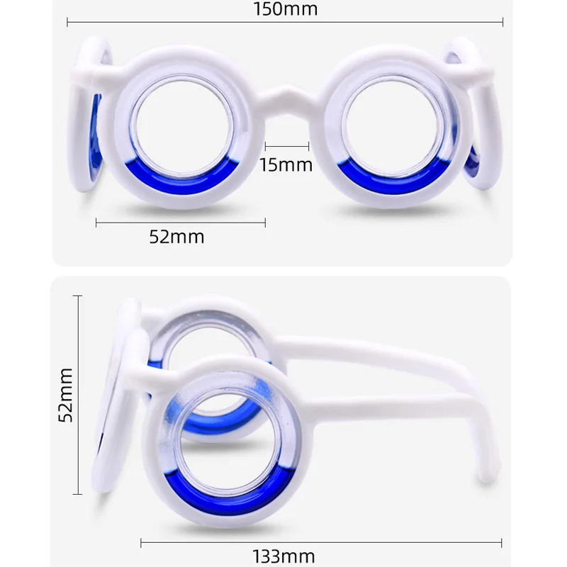 Anti-Sickness Glasses Without Lens Anti-carsick Glasses Foldable Travel Prevent Dizzy Glasses Anti Dizzy Artificial Glasses