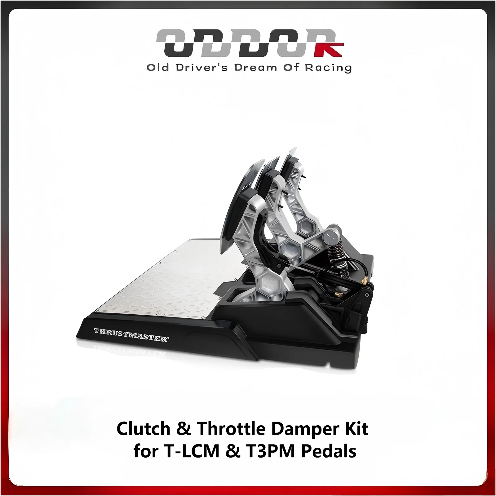 

ODDOR Thrustmaster T-LCM/T3PM Pedal Mod Kit - Adjustable Clutch & Throttle Damper Set #thrustmaster t-lcm mod #t3pm pedal upgra