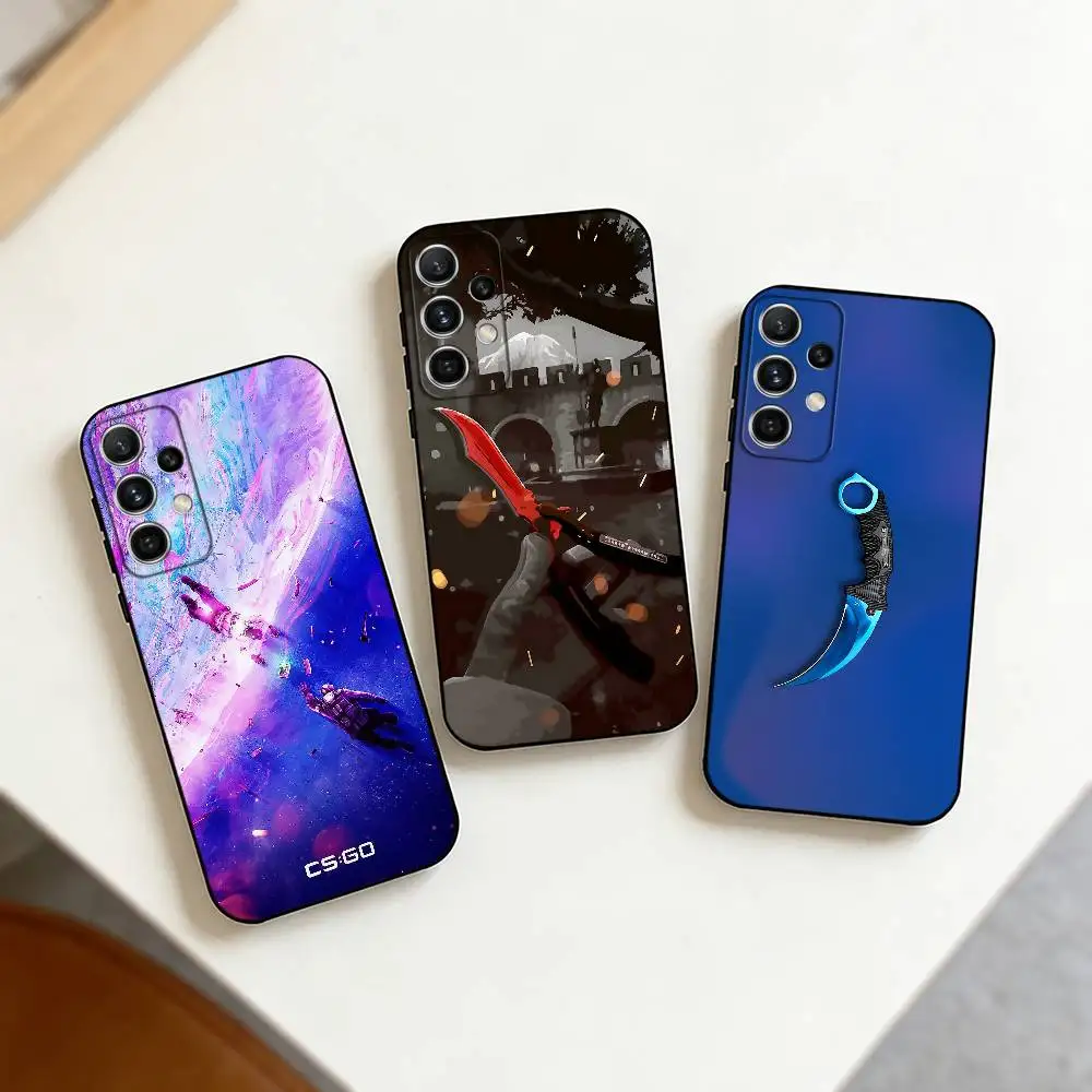 Game CS-GO Phone Case For Samsung S25,S24,S21,S22,S23,S30,Ultra,S20,Plus,Fe,Note,10,9,5G Black Cover