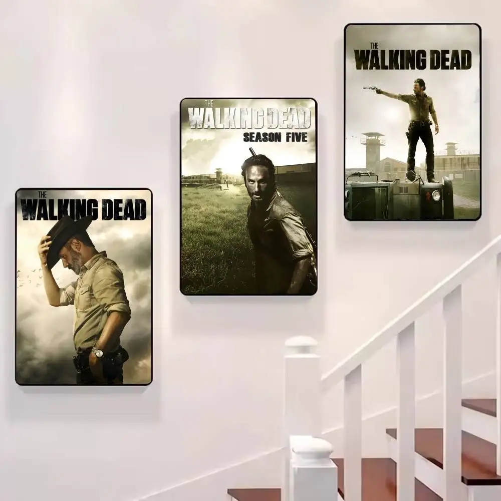 برنامج تلفزيوني W-Walking Dead ملصق الفيلم عالي الجودة للنوم وغرفة المعيشة جمالي لتزيين الحائط ملصقات هدية