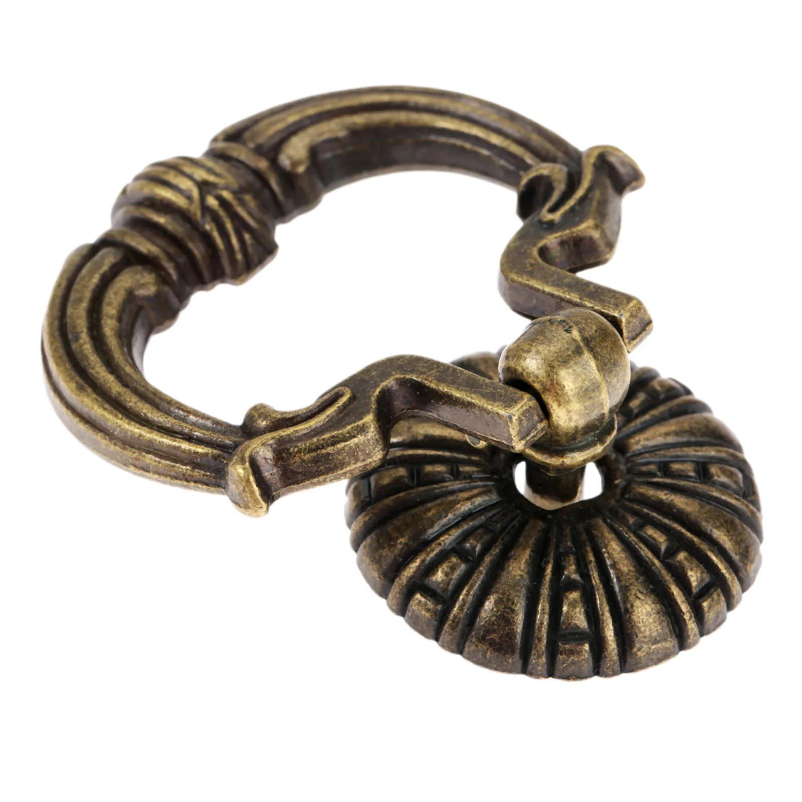 1PC Antique Pull Knob Handle With Screw Decorate Kitchen Living Room Bedroom For Drawer Cabinet Door Wardrobe Bin 80*57mm