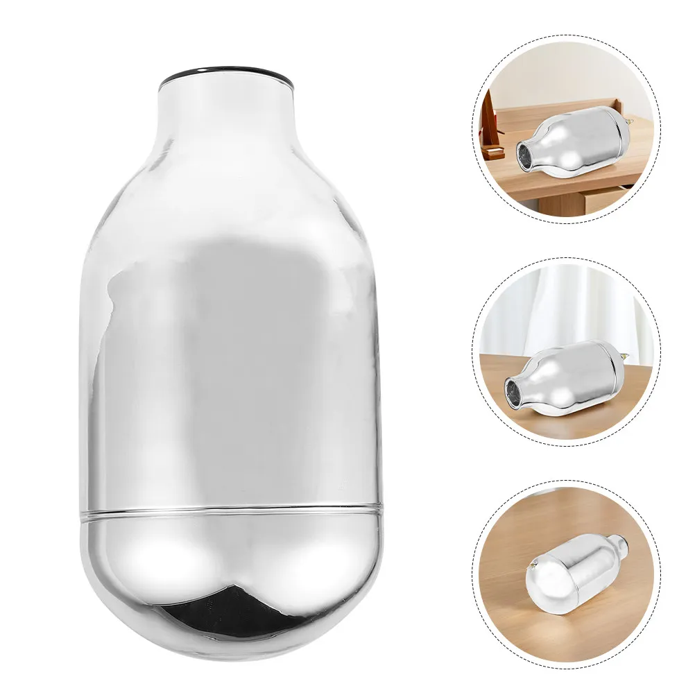 Thermal Kettle 1.9L Glass Inner Liner Keeps Drinks Hot Narrow Mouth Design Easy Pour Clean Versatile Home Office Use