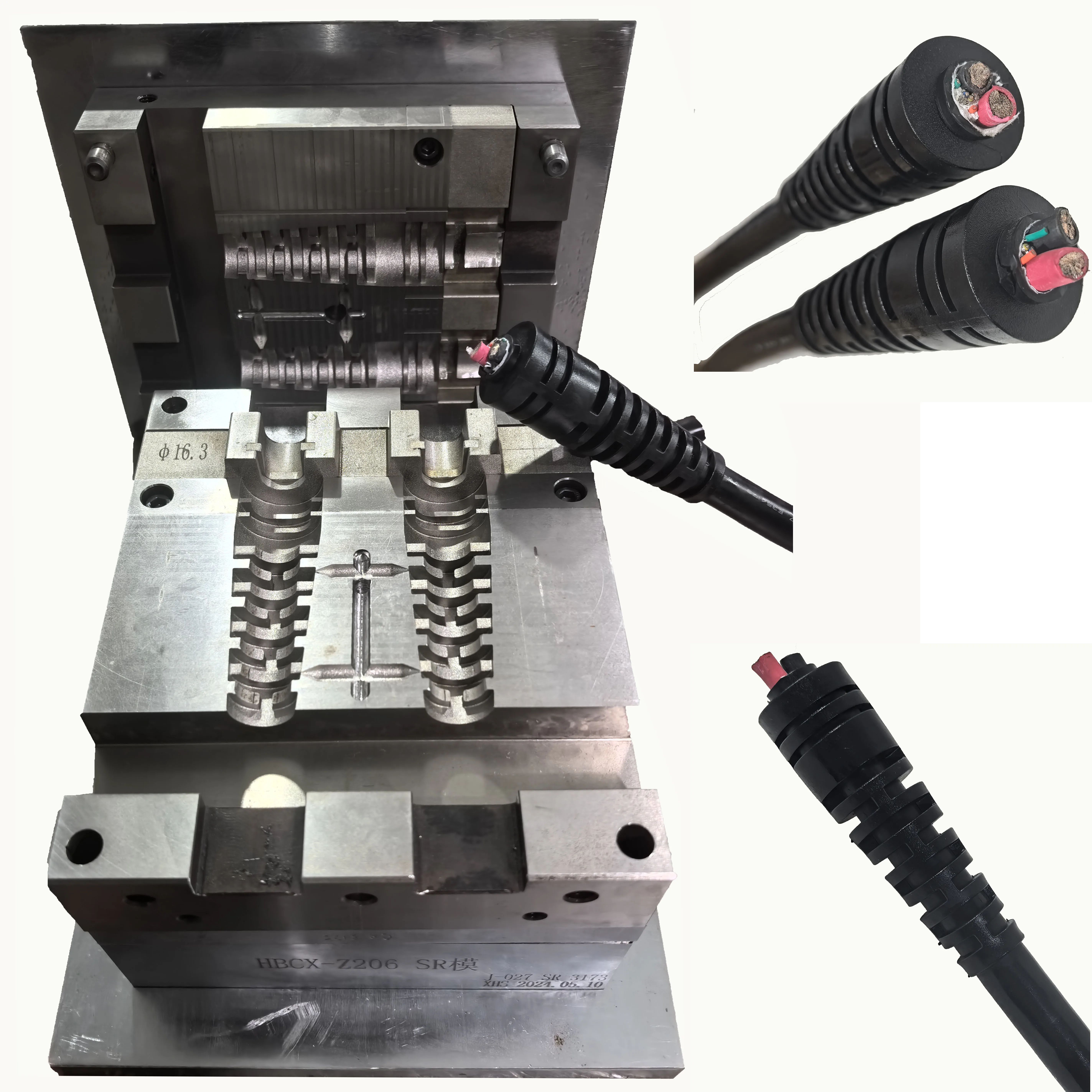 

AC Power Cord SR Mould for OEM Mold Manufacturer Plastic Mould